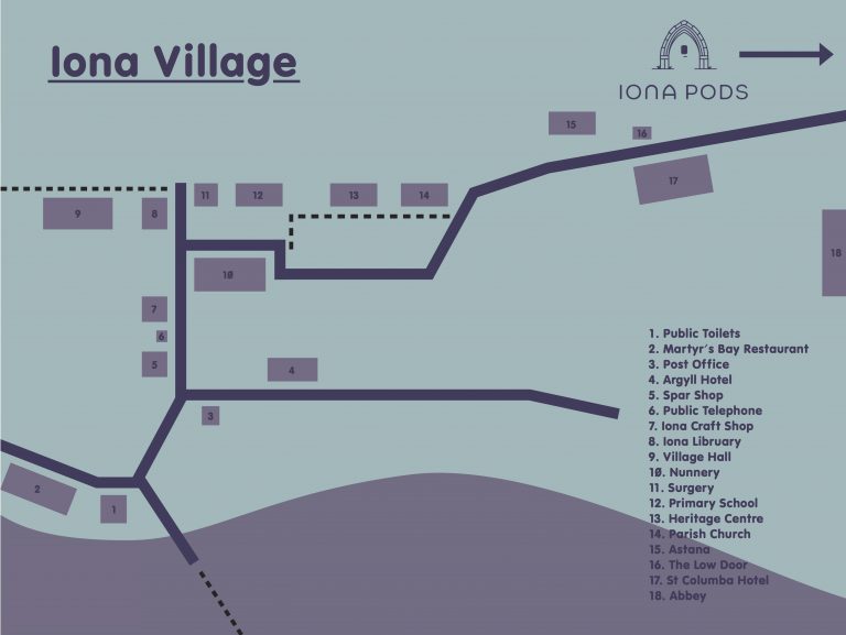 Iona Street Map Iona Pods